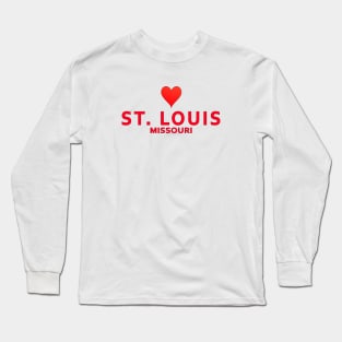 St Louis Missouri Long Sleeve T-Shirt